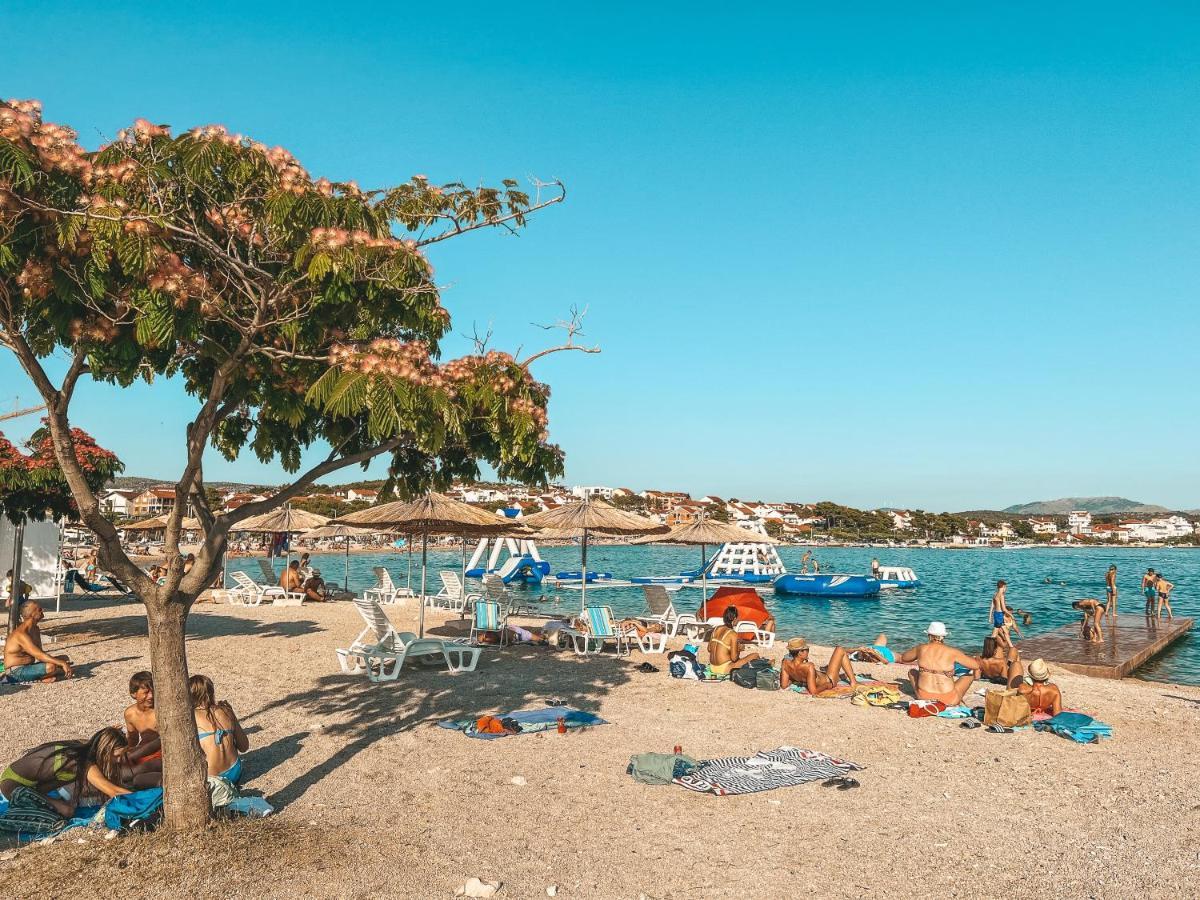 Luxury Beach Villa W Sea Sunset Views Sibenik Exterior photo
