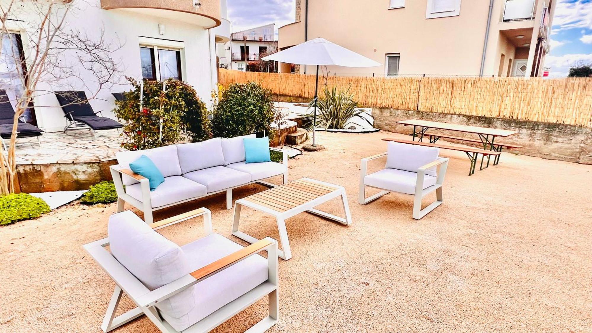 Luxury Beach Villa W Sea Sunset Views Sibenik Exterior photo